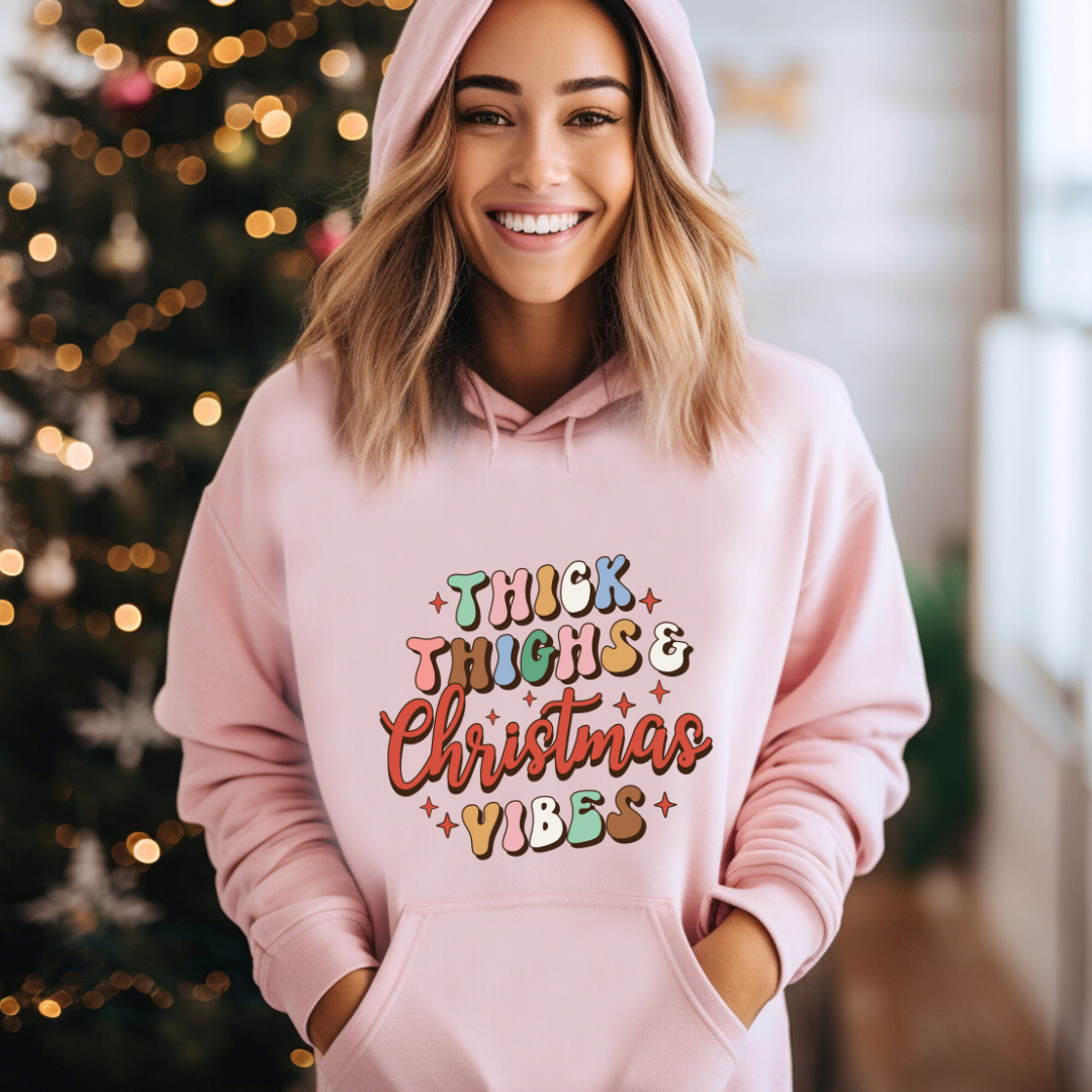 "Thick Thighs & Christmas Vibes"