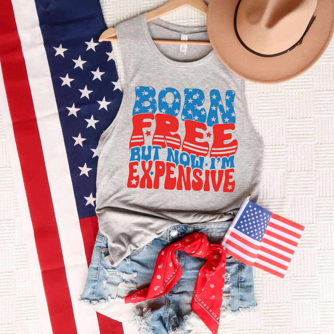 Born Free But Now I'm Expensive- Grey