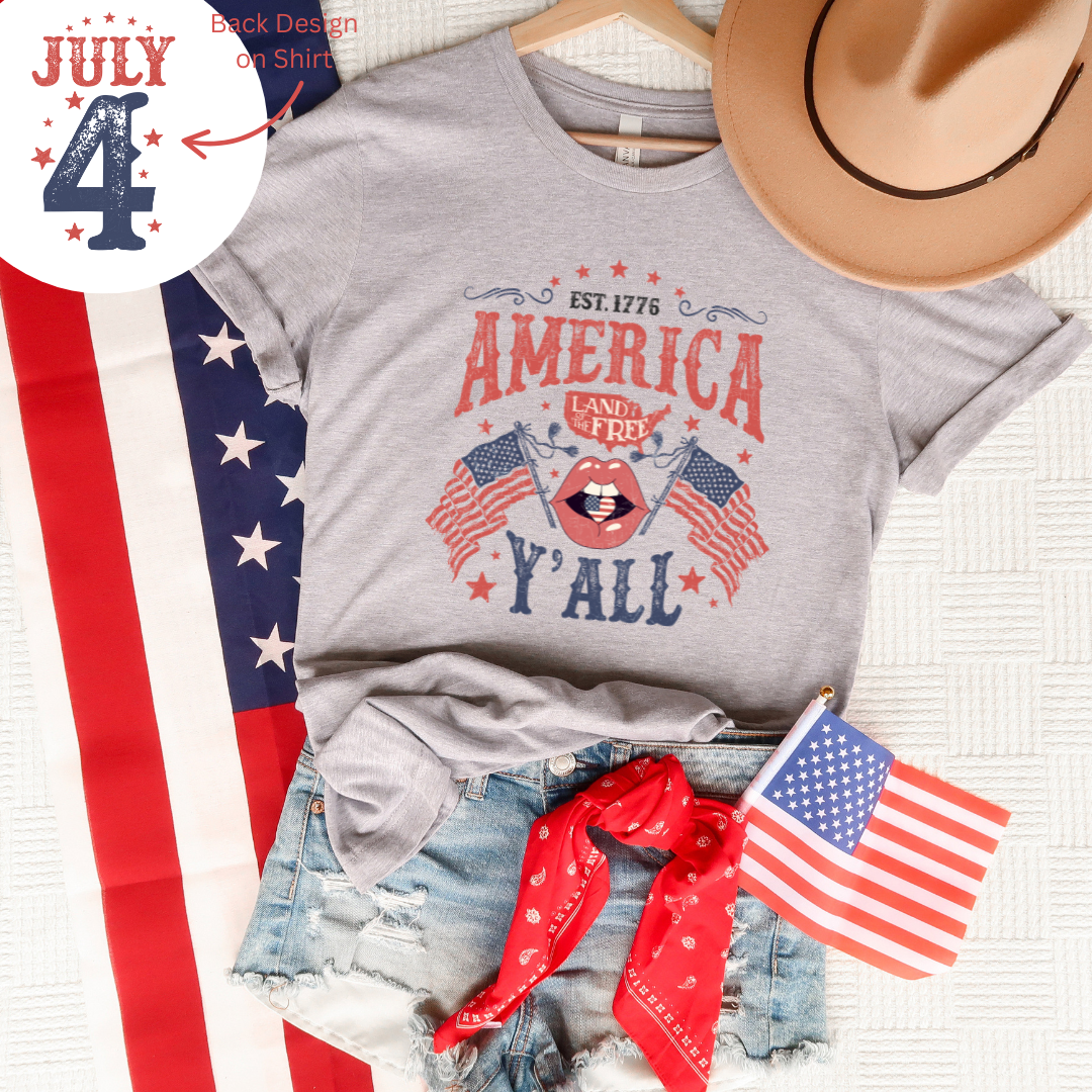 America Y'All- Grey