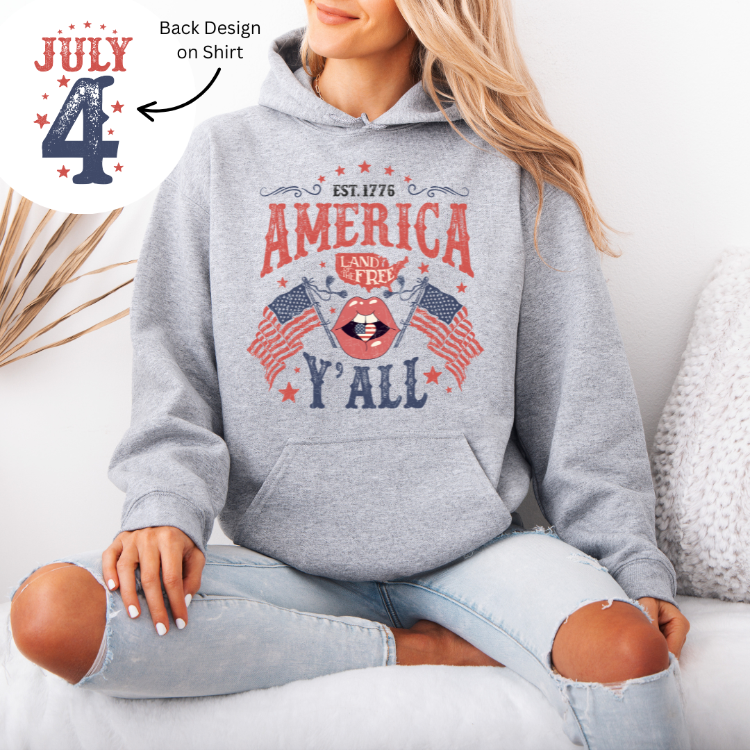 America Y'All- Grey
