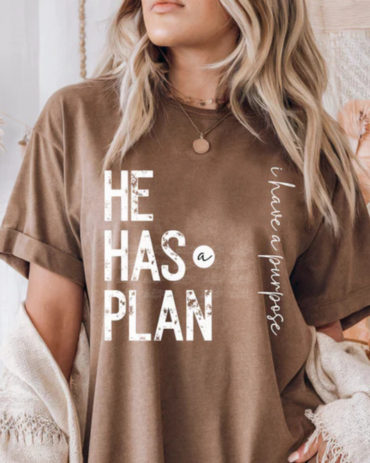 He Has a Plan I Have a Purpose