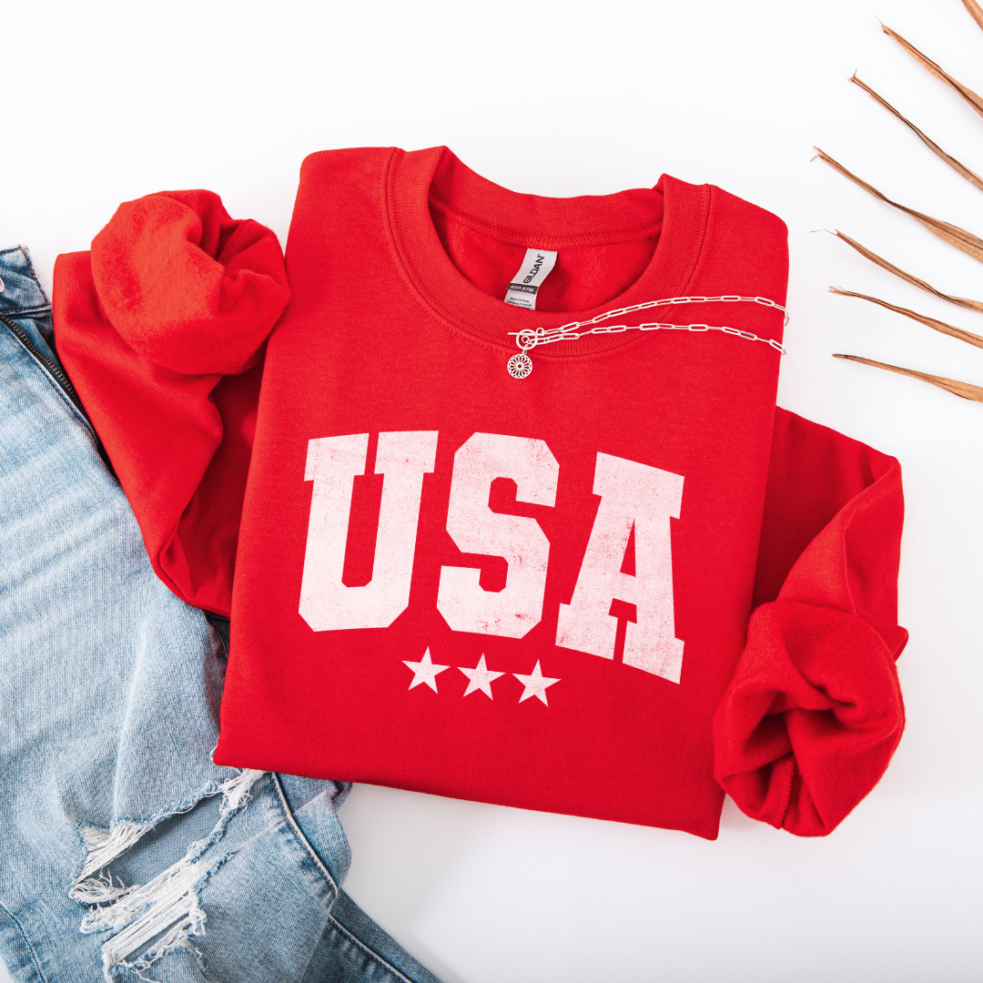 Star Spangled USA- Red