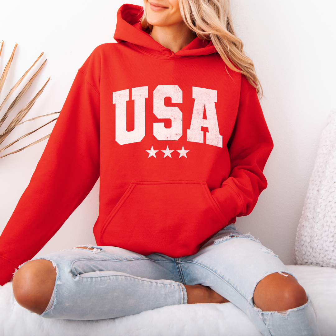 Star Spangled USA- Red