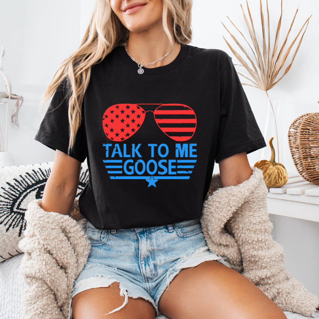 "Talk to me Goose" -Black
