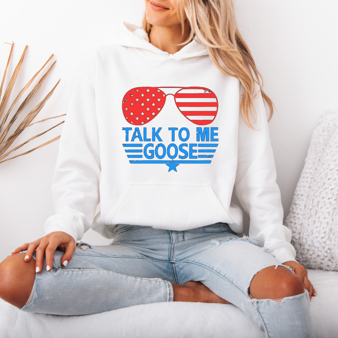 "Talk to me Goose" -White