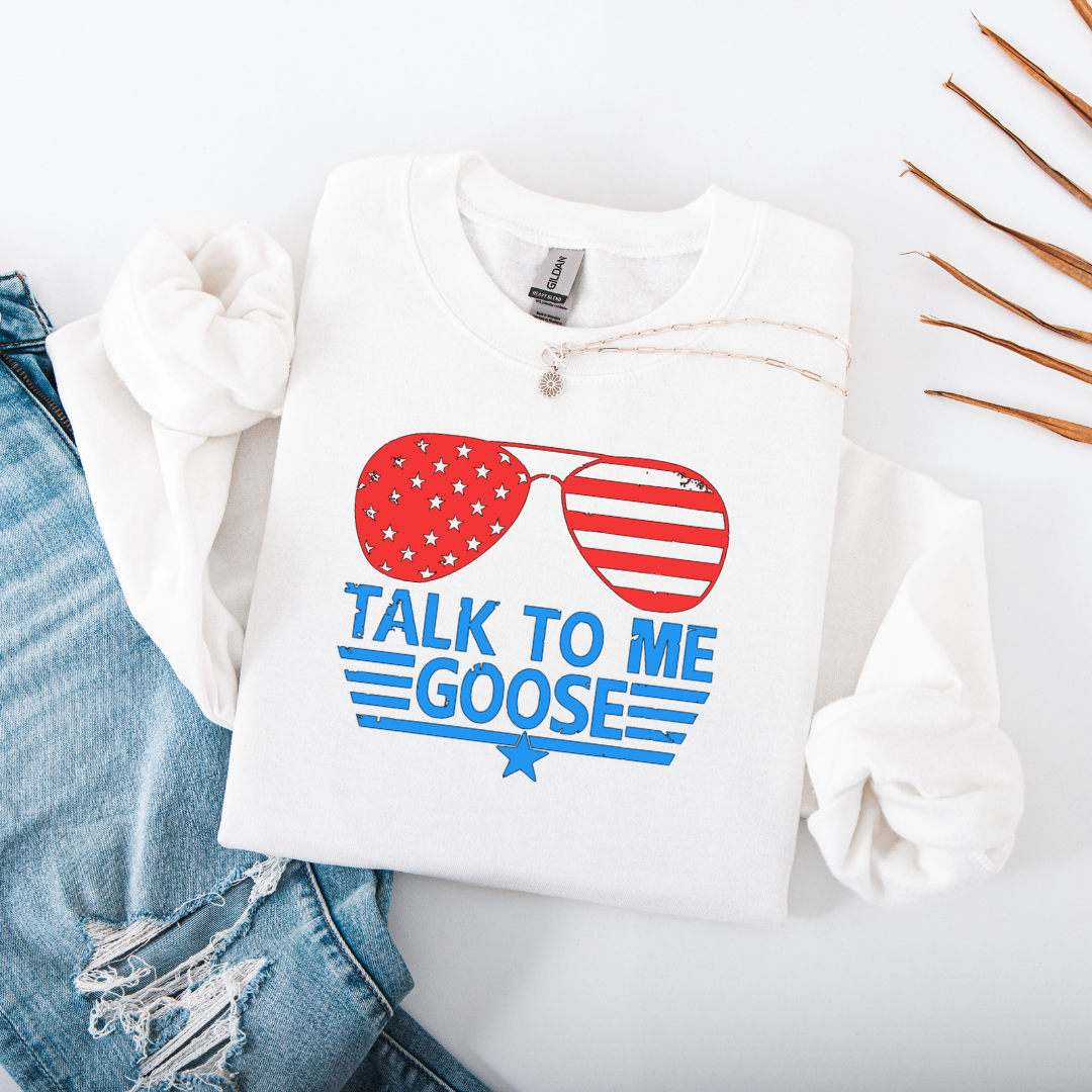 "Talk to me Goose" -White