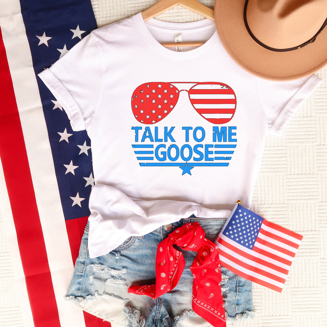 "Talk to me Goose" -White