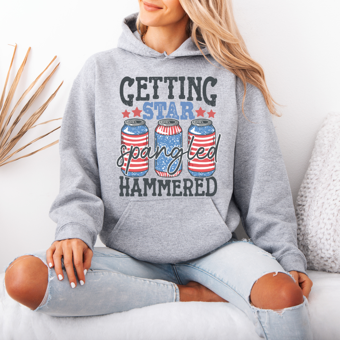 Star Spangled Hammered -Athletic grey