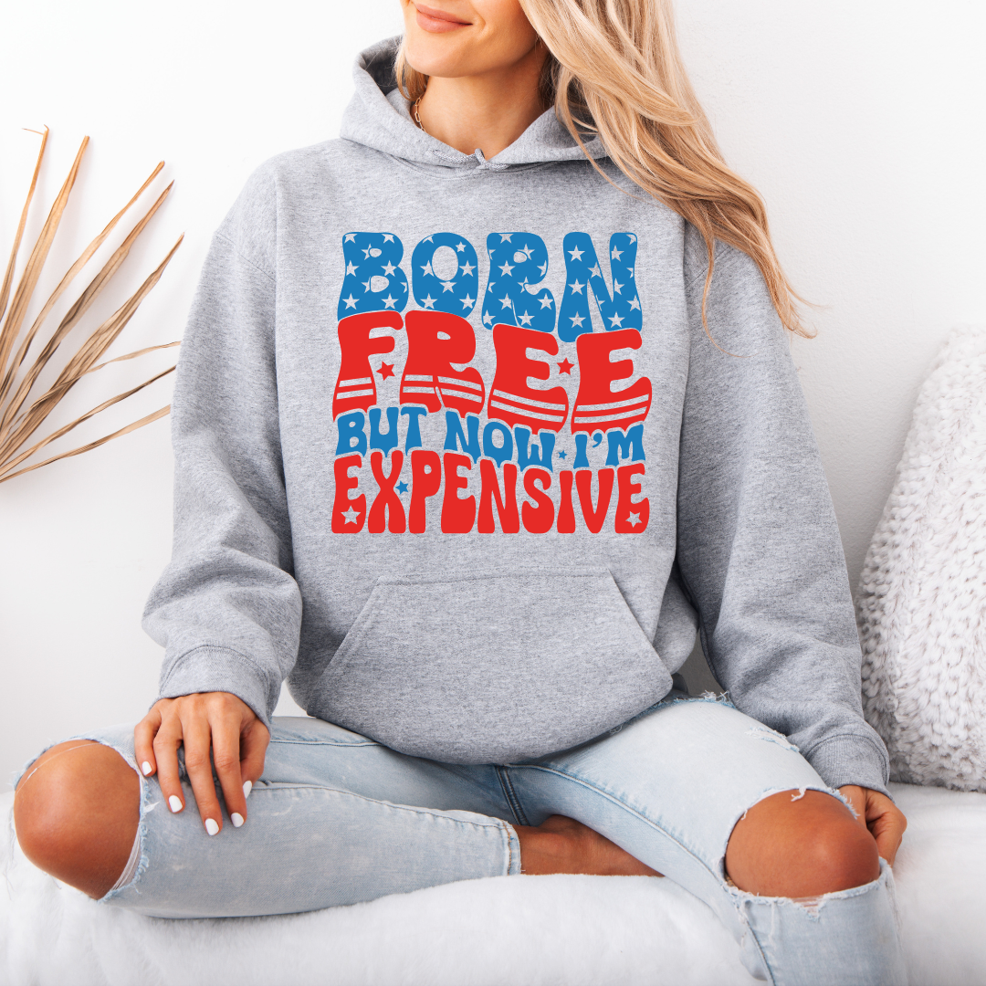 Born Free But Now I'm Expensive- Grey