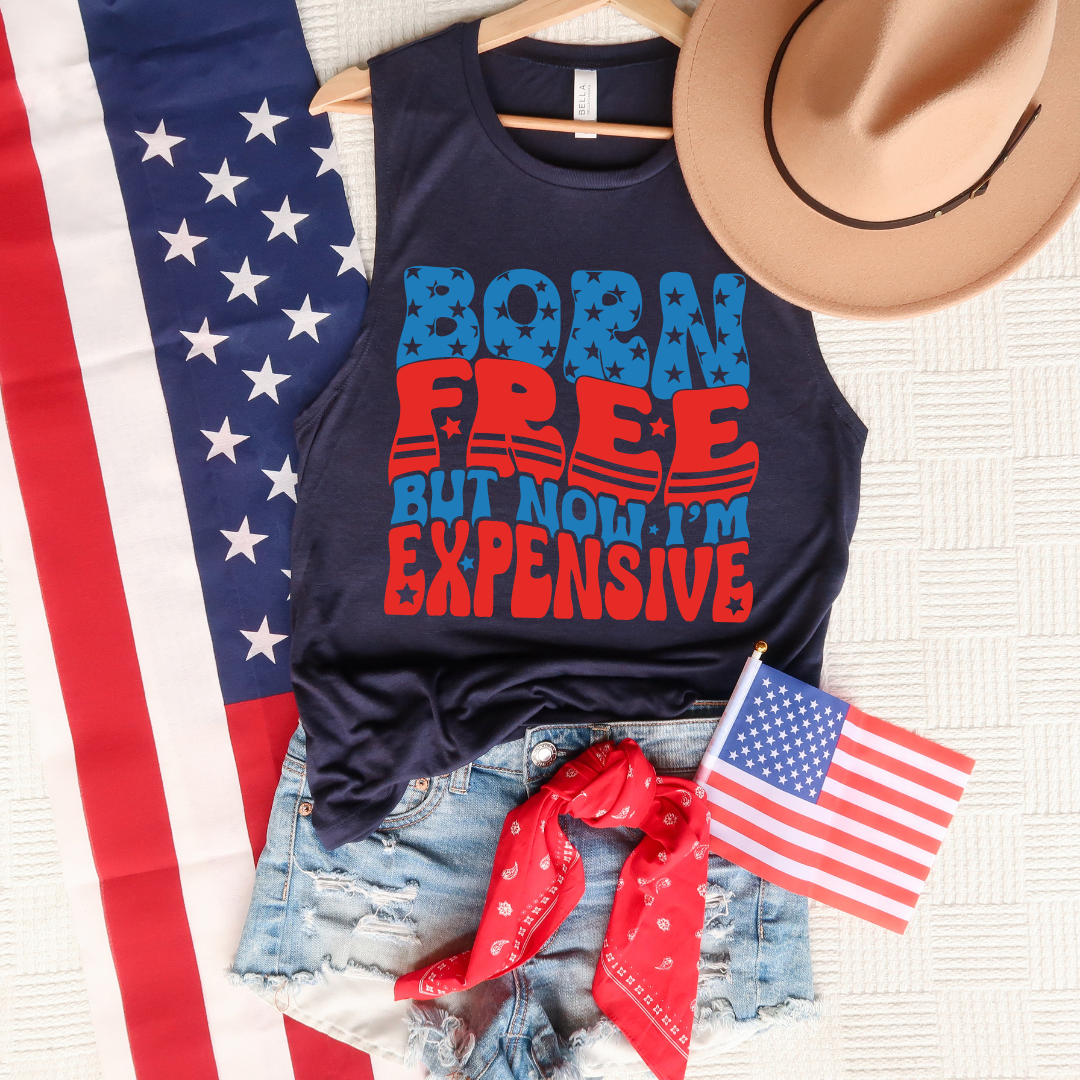 Born Free But Now I'm Expensive- Black