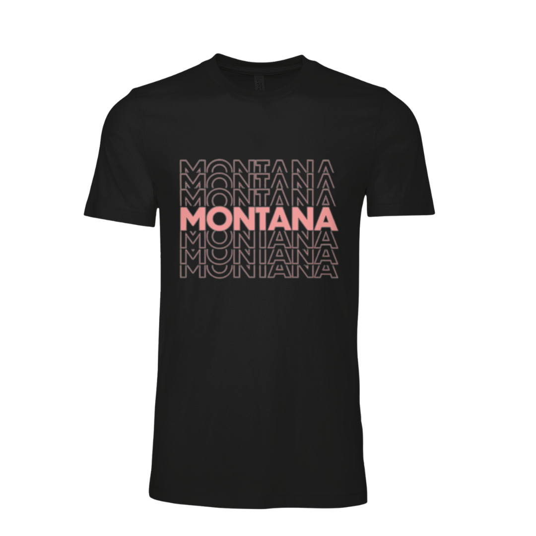 Montana Ripple T-shirt W/Rose Gold Vinyl