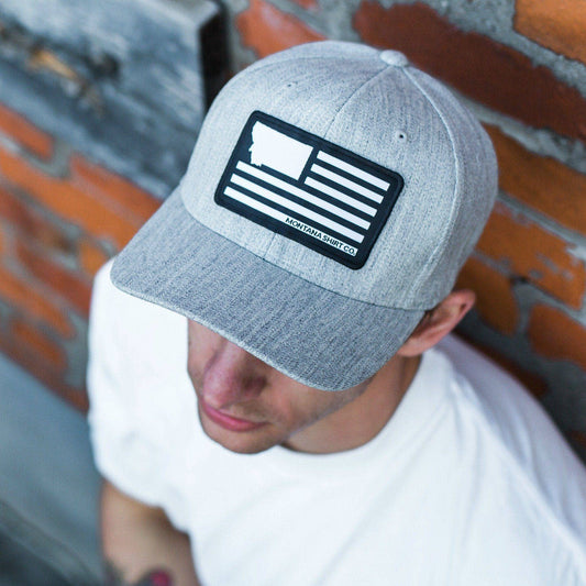 Montana Flag Flexfit Hat