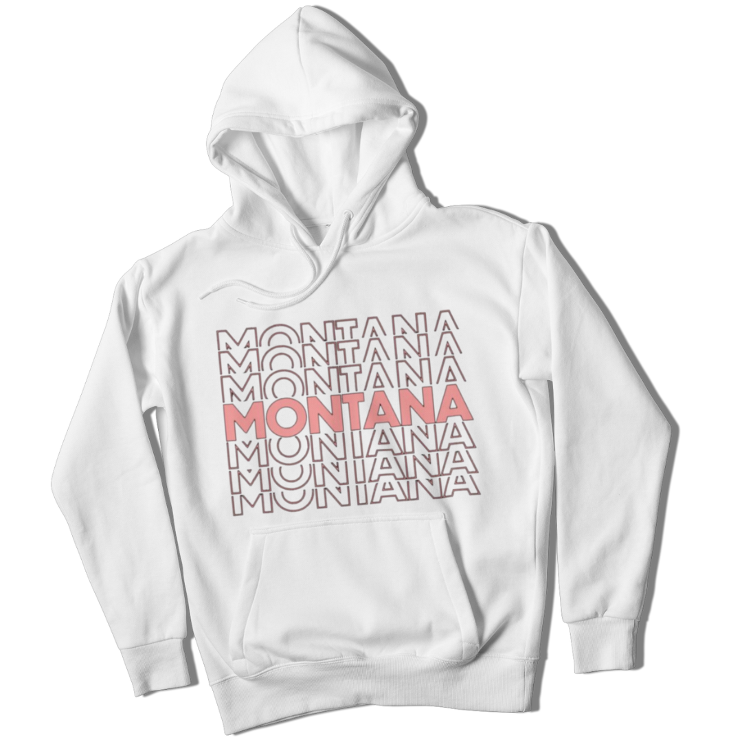 Montana Ripple Hoodie W/Rose Gold Vinyl