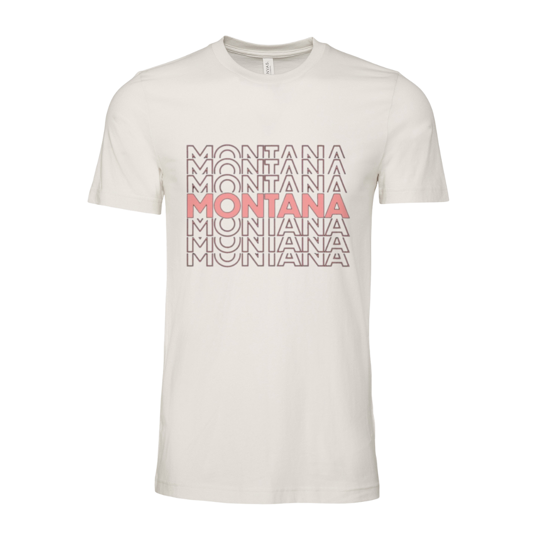 Montana Ripple T-shirt W/Rose Gold Vinyl